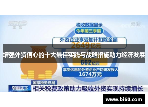 增强外资信心的十大最佳实践与战略措施助力经济发展